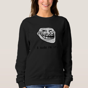 Camiseta Memória Funny Linux Tux Sudo Rm Rf Para Linux Syst