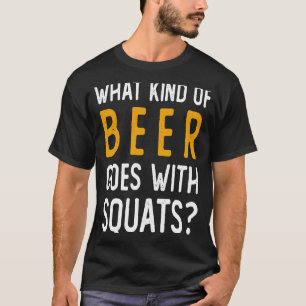Camiseta Memória Gym Do Workout Para Os Quadrados De Cervej