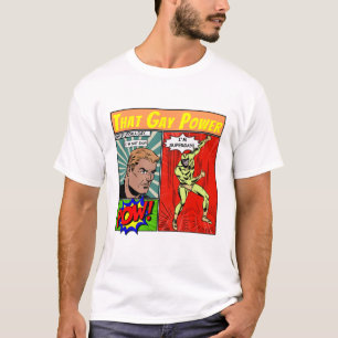 Camiseta Memória História em quadrinhos Super Gay, Vintage