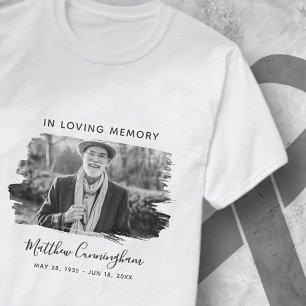 Camiseta Memória personalizada de amor Memória Memorial