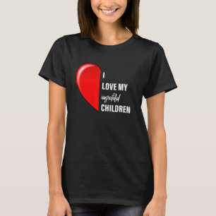 Camiseta Memória Sarcástica Eu Amo Minhas Crianças Ingratas