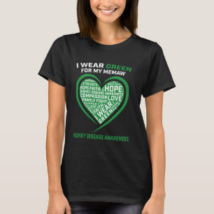 Camiseta Memória Verde da Faixa de Gaza Sensibilização para