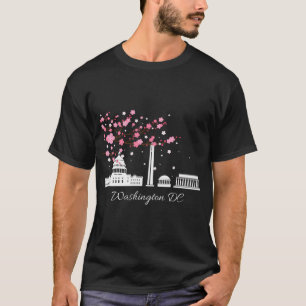 Camiseta Memoriais de Washington Dc Monuts