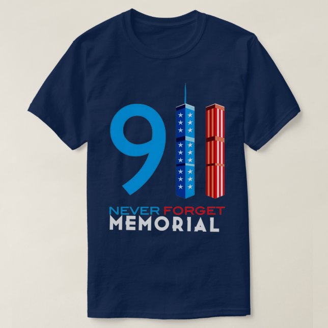 Camiseta Memorial 911 (Frente do Design)