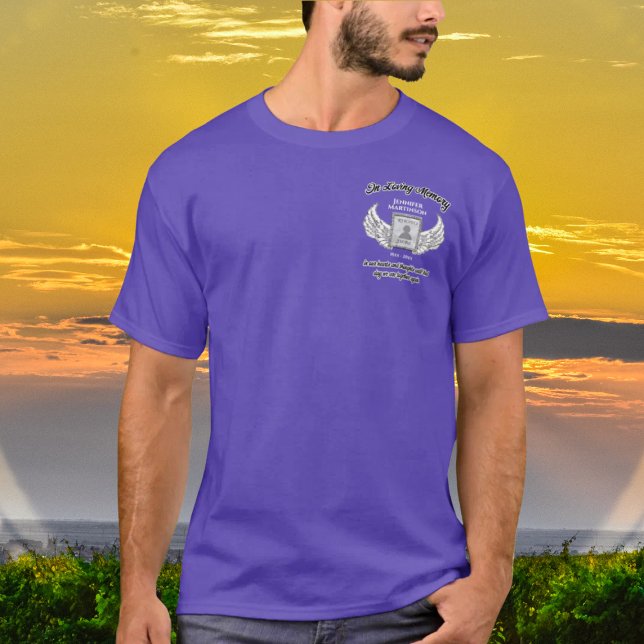 Camiseta Memorial | Adicionar Foto (Criador carregado)