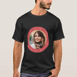 Camiseta Memorial Amado Além Das Palavras Foto Chic Elegan