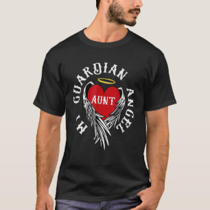 Camiseta Memorial da Família Tia Guardian Angel Relembrance
