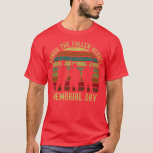 Camiseta Memorial Day Honra os heróis caídos