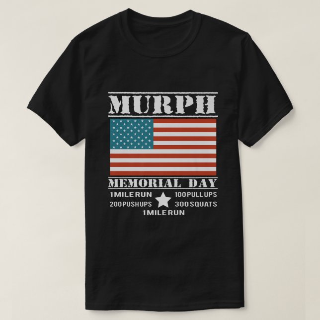 Camiseta Memorial Day Murph (Frente do Design)