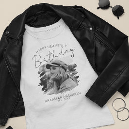 Camiseta Memorial de Aniversário de Foto com Estil