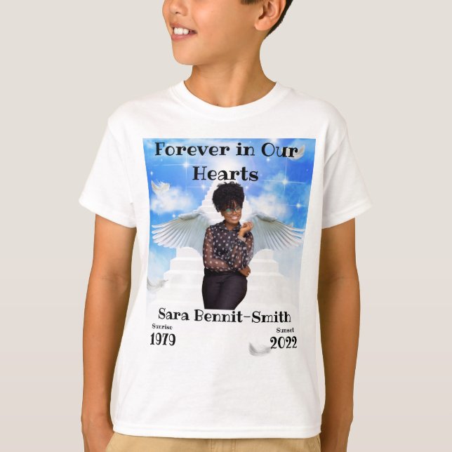 Camiseta Memorial de Crianças Perdidas de um Amado (Frente)