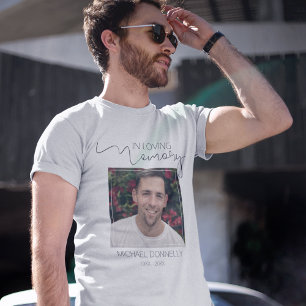 Camiseta Memorial de Foto   Em Memória Carinhosa M