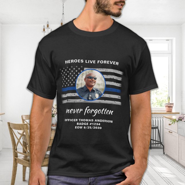 Camiseta Memorial de Fotografias Personalizadas da Linha Az (Criador carregado)