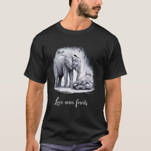 Camiseta Memorial do Elefante Magda & Jenny u2013 Amor