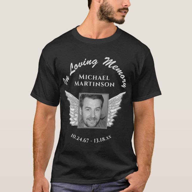 Camiseta Memorial | Em memória de amor (Frente)