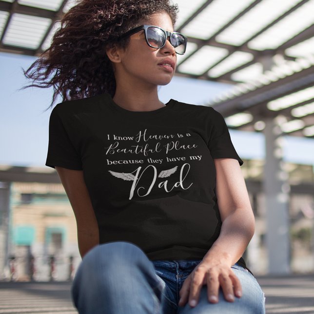 Camiseta Memorial Eu Sei Que o Céu Tem Meu Pai (Criador carregado)
