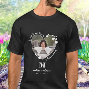 Camiseta Memorial Fotográfico Personalizado Para Sempre Em