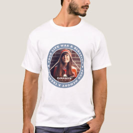 Camiseta Memorial Funeral Cotação Clássica de Foto Keepsasa