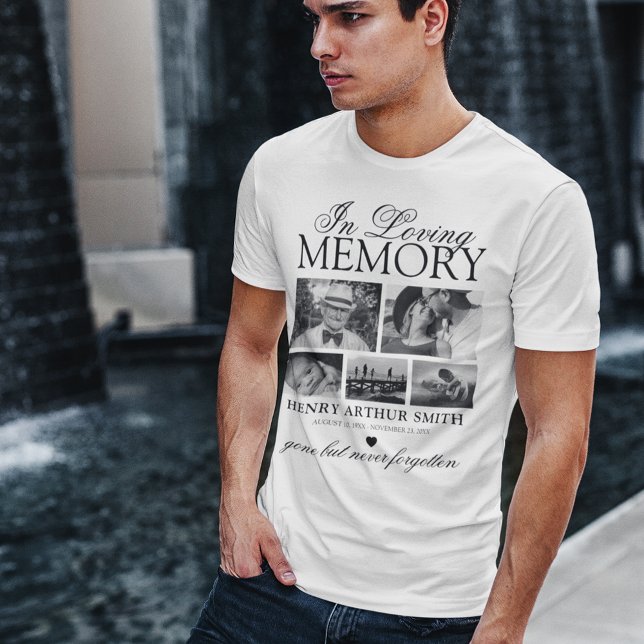 Camiseta Memorial Gone But Never Forgotten (Criador carregado)