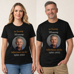 Camiseta Memorial Personalizada Com Foto In Loving