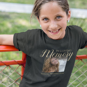 Camiseta Memorial Personalizada Foto Crianças