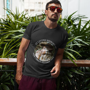 Camiseta Memorial Personalizado de Nomes e Datas Simples