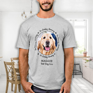 Camiseta Memorial Personalizado De Pet De Cão No Amor Da Me