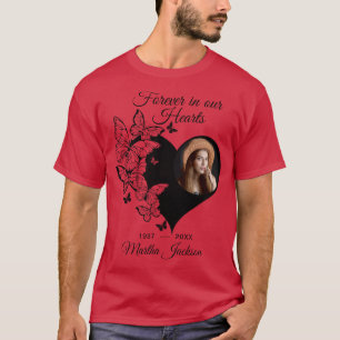 Camiseta Memorial Personalizado Moderno Sempre Em Nossos Co