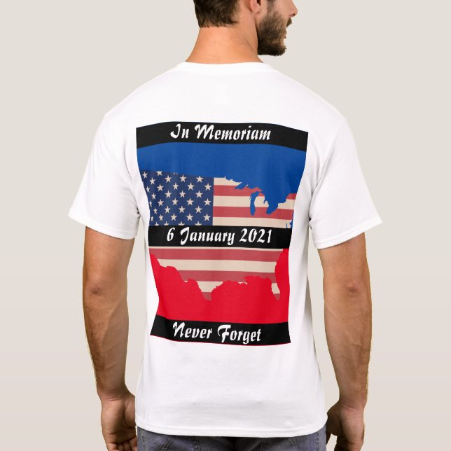 Camiseta Memoriam Black Bar of Lembrance (Verso)