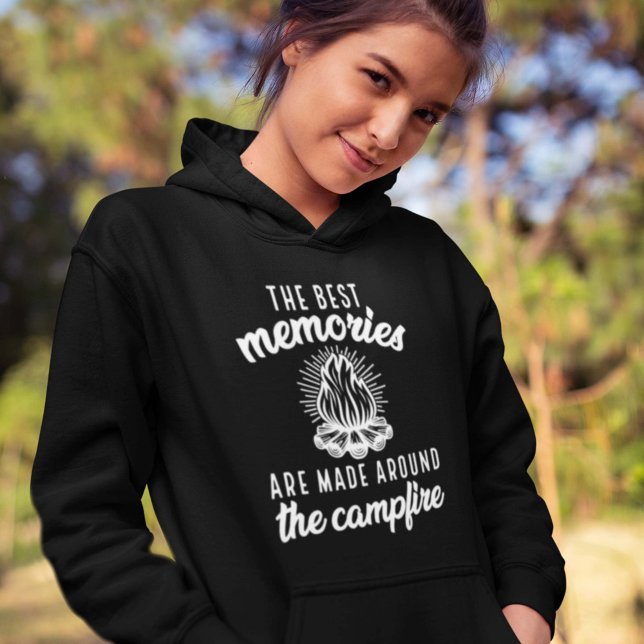 Camiseta Memórias Campfire (camping hoodie)