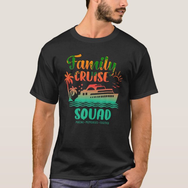 Camiseta Memórias de Fazer da Família Cruise Squad 2024 Voc (Frente)