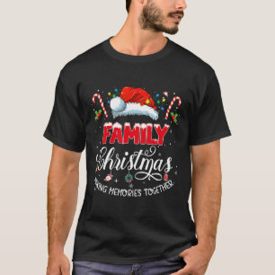 Camiseta Memórias de Fazer de Natal da Família Juntas