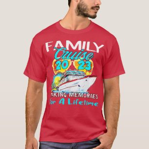 Camiseta Memórias De Fazer Do Navio De Cruzeiro Familiar 20