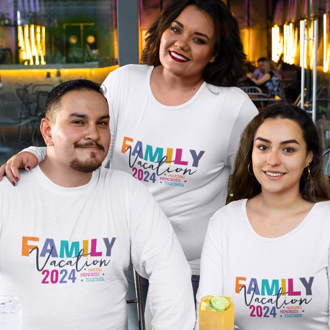 Camiseta Memórias de Fazeres 2024 Juntas (family vacation)