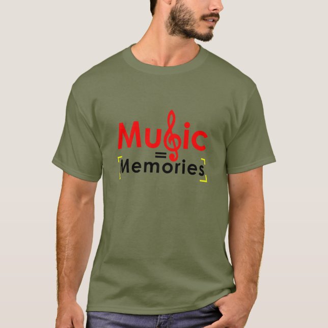 Camiseta Memórias de Música (Frente)