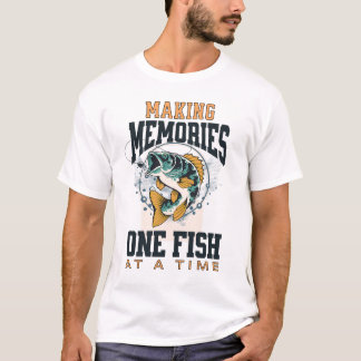 Camiseta Memórias de Tripas de Pesca Familiar