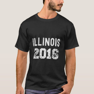 Camiseta Memórias de Turistas do Estado de Illinois de 2016