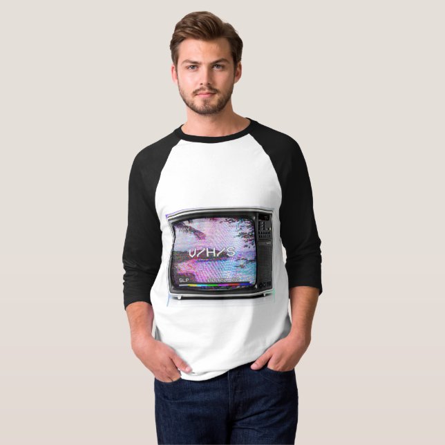 Camiseta Memórias de VHS (Frente Completa)