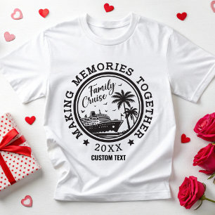 Camiseta Memórias do Fazer da Família Personalizada Cruise