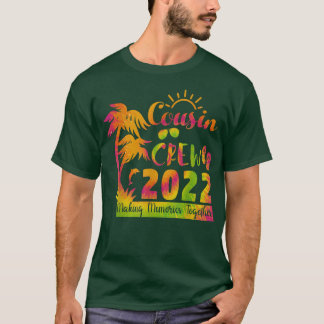 Camiseta Memórias do Fazer da Família Tie dye para a Cousin