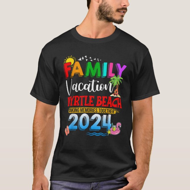 Camiseta Memórias do Fazer de Myrtle Beach 2024 (Frente)