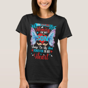 Camiseta Memórias Do Meu Filho Sempre Na Minha Mente Para S