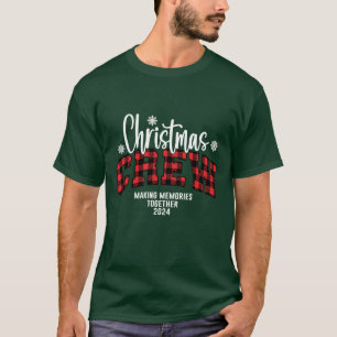 Camiseta Memórias dos Fazeres da Tripulação de Natal 2024