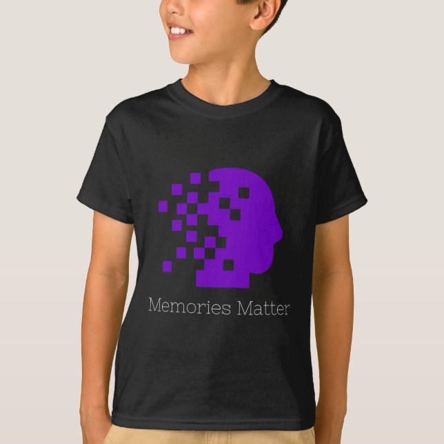 Camiseta Memórias Importam Alzheimer (Frente)