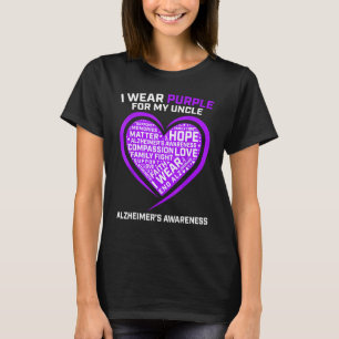 Camiseta Memórias Importam Fim Alz Tio Alzheimers Consciênc