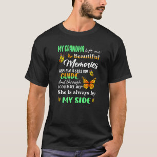 Camiseta Memórias Meu Amor À Avó Ainda É Meu Guia