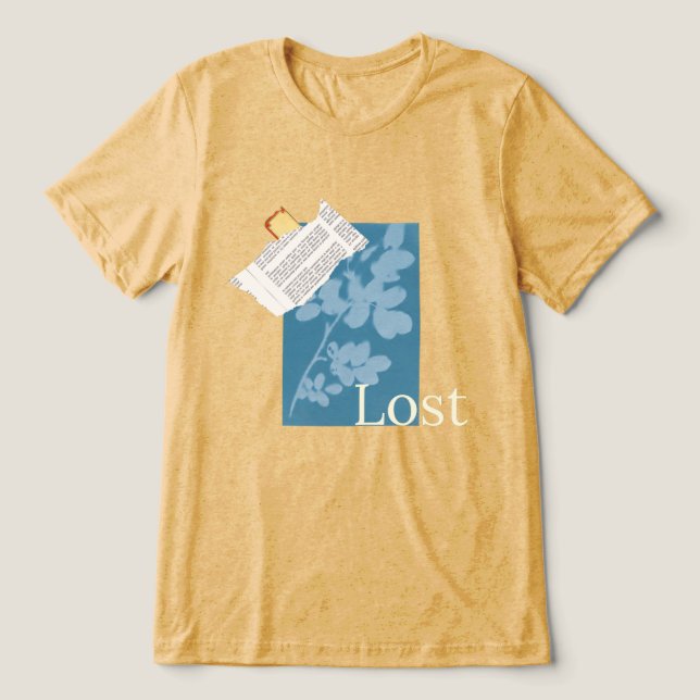 Camiseta Memórias Perdidas  (Design frontal)