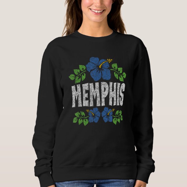 Camiseta Memphis Flowers Distressed Color Print (Frente)