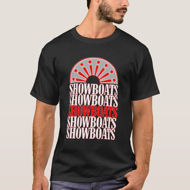 Camiseta Memphis Showboat Usfl Throwback (Frente)