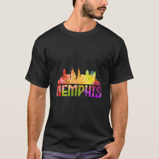 Camiseta Memphis Skyline Tennessee